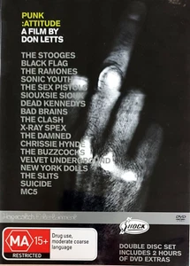 Punk: Attitude A Film By Don Letts (2006) DVD 2-Disc Doco +Australian Only Bonus - Picture 1 of 2