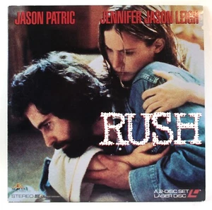 Rush Laser Disc Jason Patrick Jennifer Jason Leigh 2 Disc Set Great Condition - Imagen 1 de 5