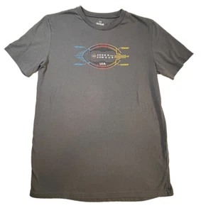 Under Armour Logo Gray Loose Fit Short Sleeve Tee Shirt Boy's Youth Size XL - Picture 1 of 9