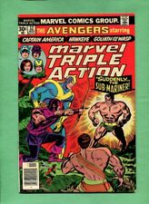 Marvel Triple Action #32 Sub-Mariner! (Reprints Avengers #40) Nov. 1976 Comic
