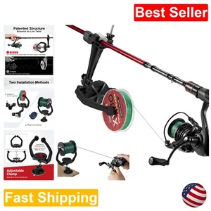 Innovative Fishing Line Spooler with Upgraded Clamp Design - Noise-Free Winding - Picture 1 of 9