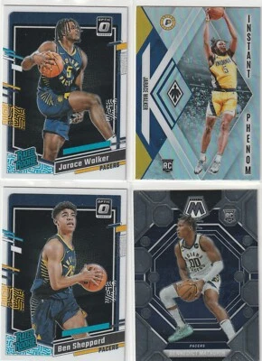 Indiana Pacers  Rookie Card lot of 4 Jarace Walker Bennedict Mathurin - Image 1 of 2