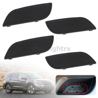 4 piezas reposabrazos manija de puerta tirador tapa bolsillo cubierta embellecedor para Honda CR-V CRV 2012-2016 Foto 1 de 4