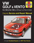 VW Golf & Vento Petrol & Diesel (Feb 92 - Mar 98) (Paperback)