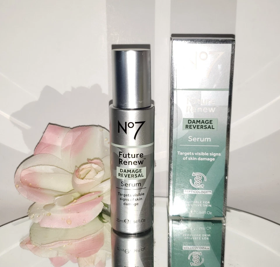 Boots No 7 No7 Future Renew Damage Reversal Serum 25ml 0.84oz - Image 1 of 1