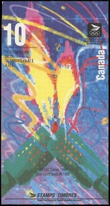Canada Stamps Booklet of 10, Winter Olympics, #1403 BK144c MNH - Picture 1 of 1