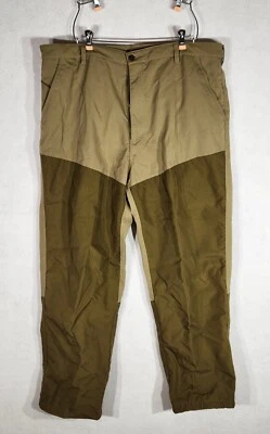 Cabela's Mens Size 42 Canvas Briar Nylon Lined Brush Hunting Outdoor Pants - Image 1 of 4