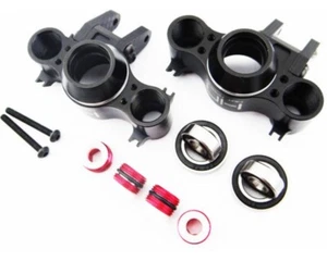 Hot Racing Aluminum Steering Knuckles Axle Carriers Traxxas T-maxx Revo Summit - Picture 1 of 3