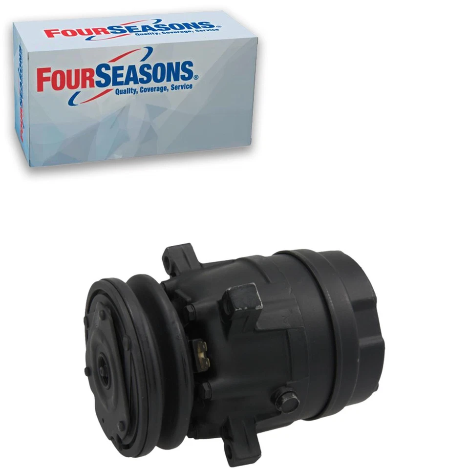 Compresor de aire acondicionado 4 estaciones para Buick Skyhawk 1985-1988 Foto 1 de 4