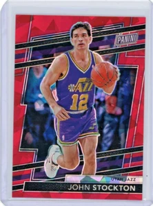 2024 Panini National Convention VIP Gold - John Stockton #32 Red Sparkle /149 - Picture 1 of 2