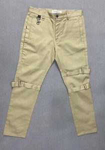 Mr. Completely Worker Trouser Waxed Heavy Twill Khaki w Knee Straps 32 - Bild 1 von 3