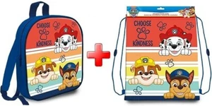 Rucksack Paw Patrol Kinderrucksack Tasche Schule Kindergarten + Sport Tasche - Bild 1 von 3