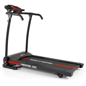 TAPIS ROULANT ELETTRICO 1100W 1,5HP FITNESS RICHIUDIBILE CON SPEAKERS E MP3 - Foto 1 di 9