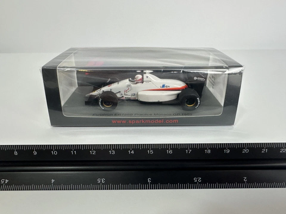 Spark 1:43 Eurobrun ER188B Practice GP de Mónaco 1989 Gregor Foitek (S7189) Foto 1 de 1