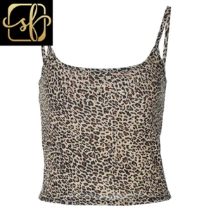 Para mujeres Sexy Estampado de Leopardo Y2K Camisa 2024 Verano Nueva Moda Tendencia Manga Delgada - Imagen 1 de 8