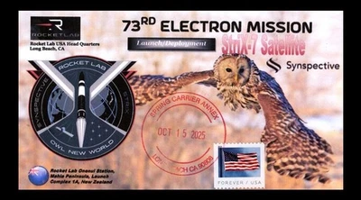 Rocket Lab 73rd Electron Mission (Synspective StriX-7) Launch, October 15, 2025 - Image 1 of 2
