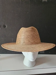 Neu Farbmangel Palma Fedora Hut Australien Palme Natur L XL - Bild 1 von 11