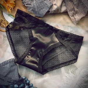 Lightweight Mesh Triangle Underwear for Women in Lace Design M XL Sizes - Picture 1 of 26