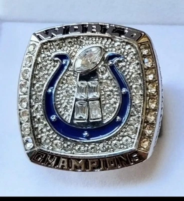 2006 年印第安纳波利斯小马队 PEYTON 曼宁超级碗冠军戒指  — 第 1/3 张图片