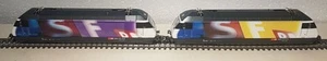 Märklin 34618 H0 Lokomotiven-Set "Schweizer Fernsehen" Lok-Set TSI+TSR - Bild 1 von 1