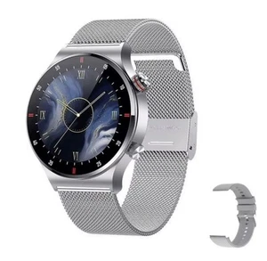 nubia RedMagic Watch 47.8mm Silver Aluminum Case with White Leather Strap - Picture 1 of 4