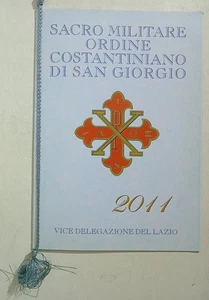 I126297 Calendario Sacro Militare Ordine Costantiniano di San Giorgio 2011 - Picture 1 of 3