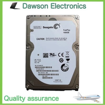 Seagate ST1000LM010 FreePlay 1TB SATA 5400RPM 2.5" Laptop HDD Hard Disk Drive - Image 1 of 4
