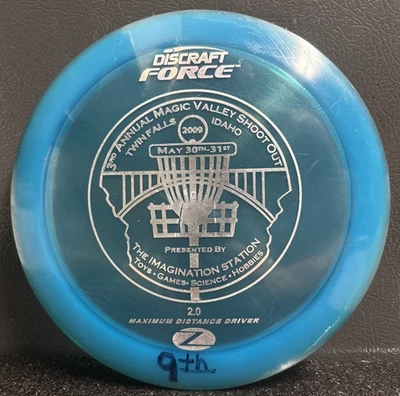 Discraft Z Force PFN NO TOOLING 174g - 2009 Old Run Rare HTF - Image 1 of 4