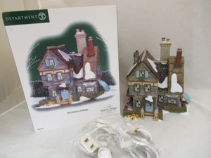 2008 Dept 56 Dixens' Village BUCKLEBURY COTTAGE #804439  - TESTED WORKS! - Picture 1 of 9