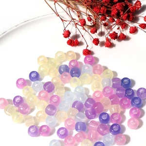 500 PIEZAS Cuentas Cambiantes de Color Fabricación de Joyería UV Multicolor Transparente - Imagen 1 de 11