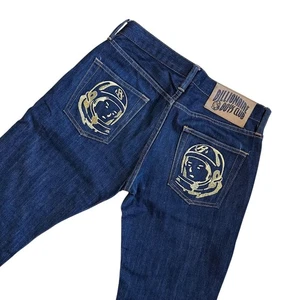 30" Waist Billionaire Boys Club Astronaut Embroidered Jeans - Picture 1 of 5