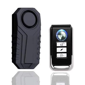 Blocco allarme wireless bicicletta professionale sistema di sicurezza bicicletta telecomando antifurto - Foto 1 di 12