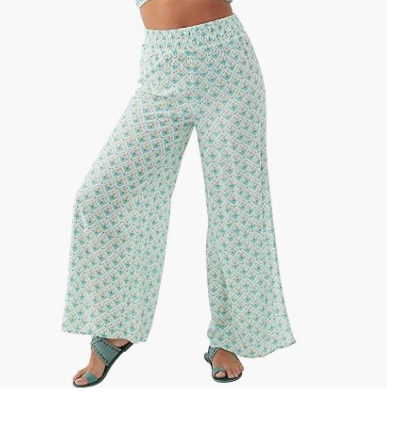 Pantalones de playa O'NEILL Pati para mujer, Ocean Wave multicolor talla L 8670 Foto 1 de 1