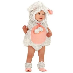 Princess Paradise Lamb Costume Easter Laura Hat Body Feet Covers Size 6-12 Month - Picture 1 of 11
