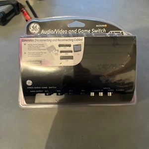 GE AV23294 Audio Video And Game Switch Up To Four Devices to S-Video TV - Picture 1 of 6