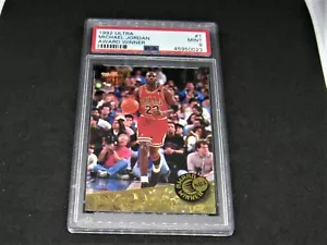 Michael Jordan 1992 Fleer Ultra Award Winner, #1, PSA 9! - Picture 1 of 2