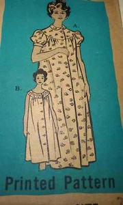 LOVELY VTG 1960s NIGHTGOWN Sewing Pattern BUST 41 FF - Picture 1 of 1