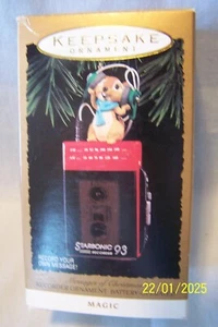 Hallmark Andenken Ornament Botschaften von Weihnachten batteriebetrieben Ornament Neu im Karton - Bild 1 von 2