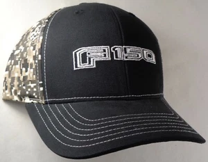 Hat Cap Licensed Ford F-150 Digital Camo Black CF - Picture 1 of 2