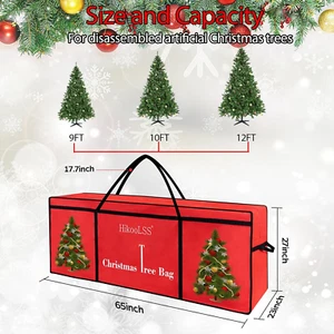Christmas Tree Storage Bag 12 Ft Tall Tree Container/Holder Heavy Duty Oxford... - Picture 1 of 12