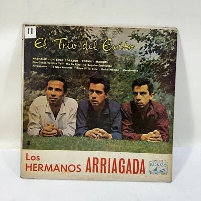 Los Hermanos Arriagada – El Trio Del Exito LP Vinyl Record latin Foto 1 de 4