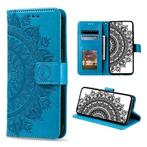 Coque pour iPhone XR Etui Protection Housse en Cuir PU Portefeuille Porte Car... - Photo 1 sur 7