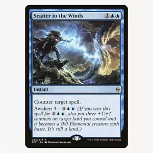 Scatter to the Winds Battle for Zendikar MTG Rare - Picture 1 of 2