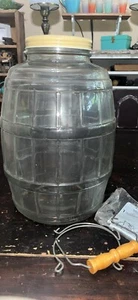 Anchor Hocking 2,5 Gallonen Glasfass Glas - Bild 1 von 5
