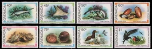 Grenada 1979 - Mi-Nr. 974-981 ** - MNH - Fauna - Bild 1 von 1
