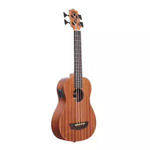 Kala Wanderer U-Bass - All Mahogany Acoustic-Electric Ukulele Bass Guitar - Picture 1 of 3