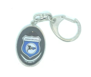 Arminia Bielefeld Anhänger Schlüsselanhänger Bundesliga Oval Schwarz - Picture 1 of 2