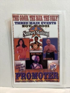 P3 St John Trejo Ayala Pacheco Boxing Promoter Press Pass Media Credentials - Picture 1 of 3