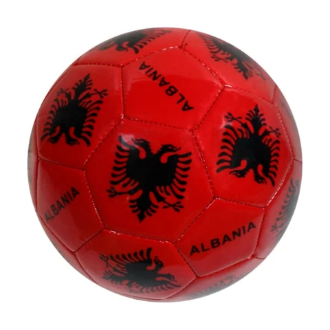 new albania national soccer football ball-albanian team-souvenir-eagle stamp Cover