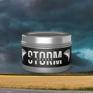 Storm Chaser Travel Size Scented Candle for Skywarn Spotters and Storm Chasers - Picture 1 of 37